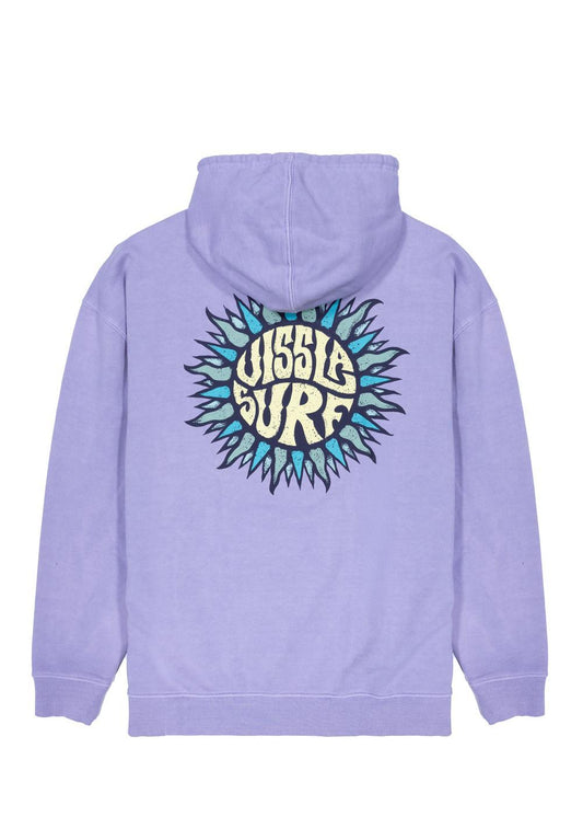 Vissla Sun Flower Eco Fleece Pull Over Hoodie in Dusk