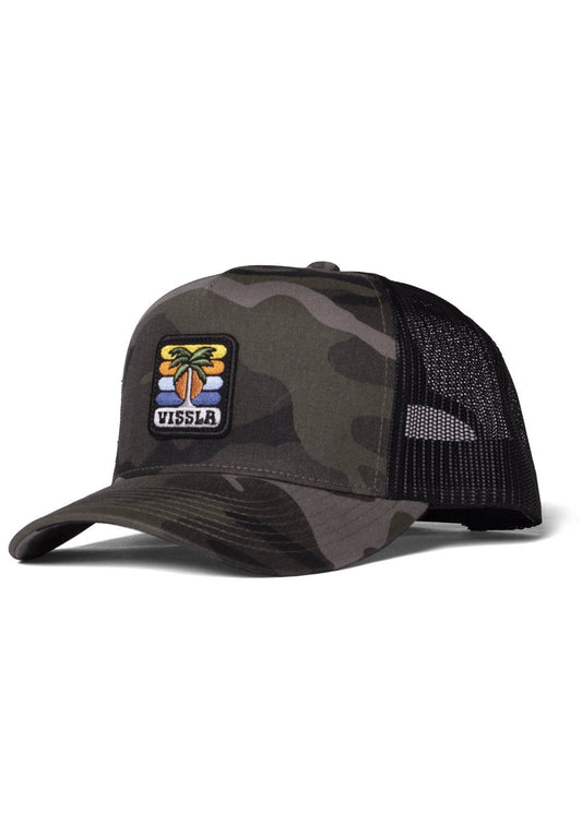 Vissla Solid Sets Eco Trucker Hat- camo