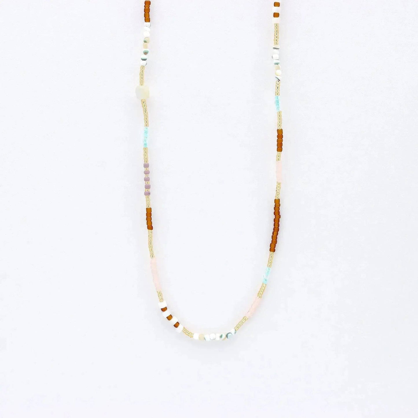 Alam Dainty Beaded Necklace for Everyday Wear
