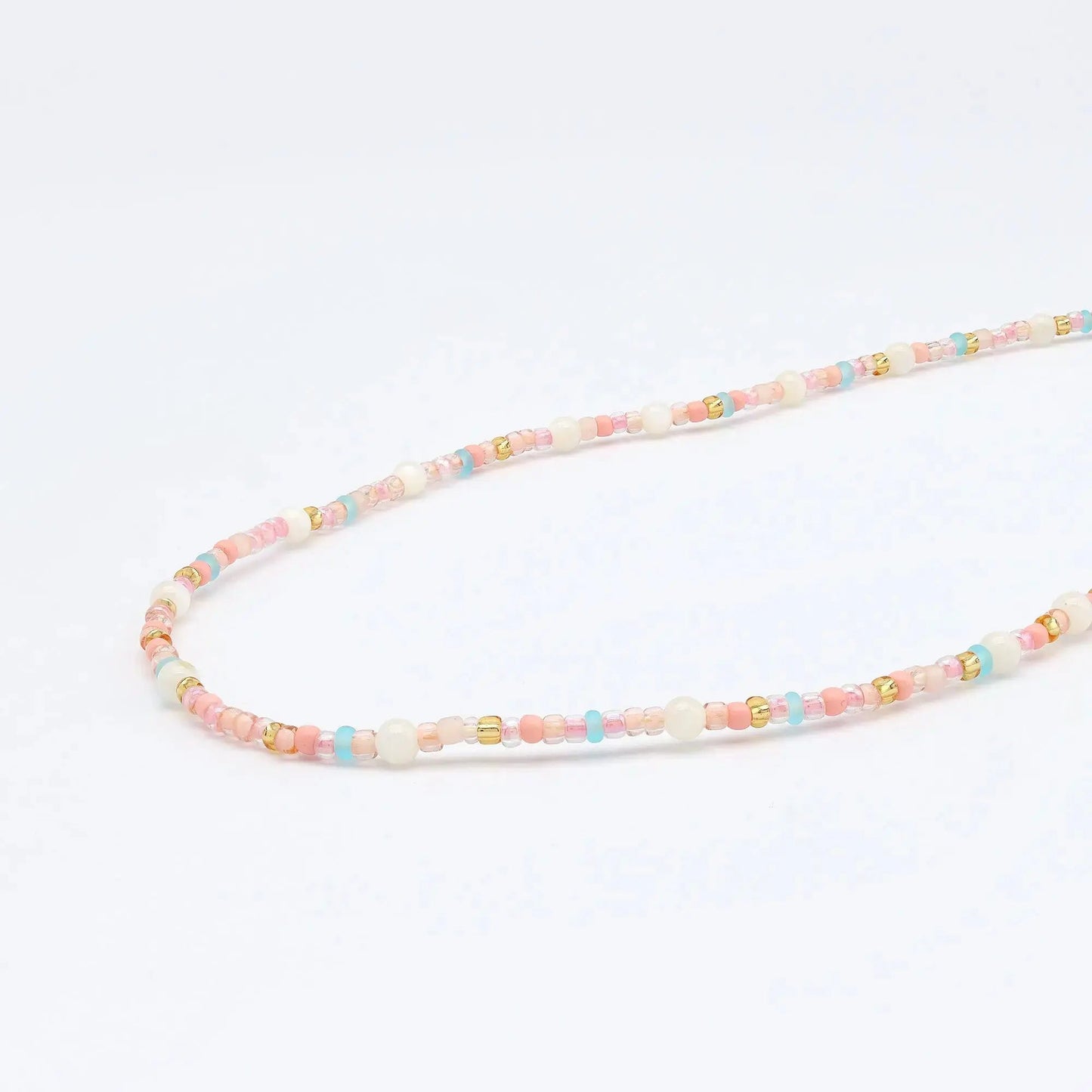 Surya Golden Beaded Necklace