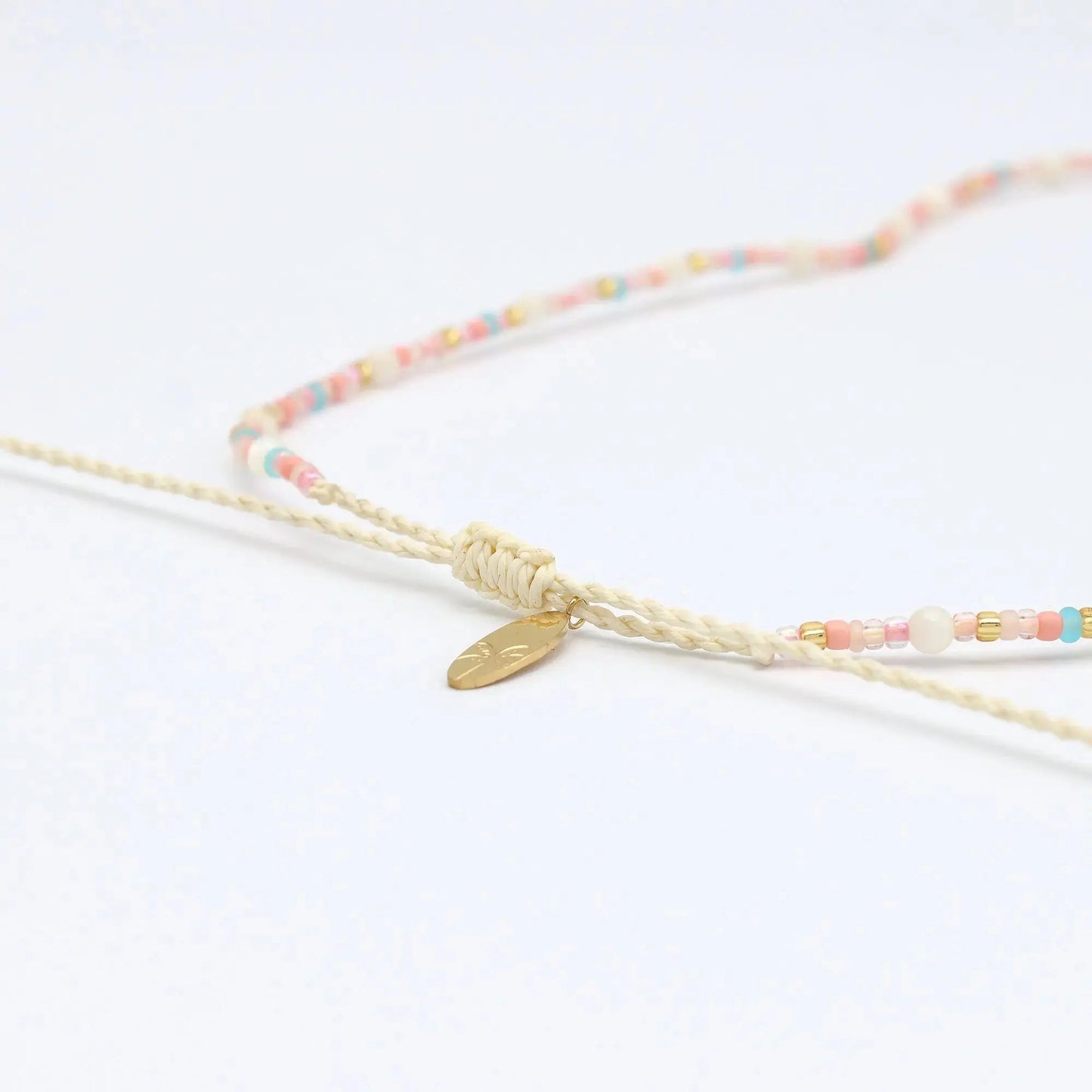 Surya Golden Beaded Necklace