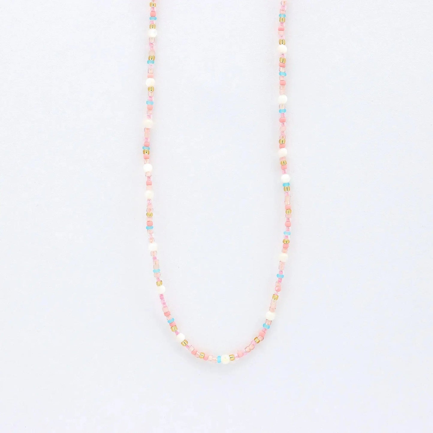 Surya Golden Beaded Necklace