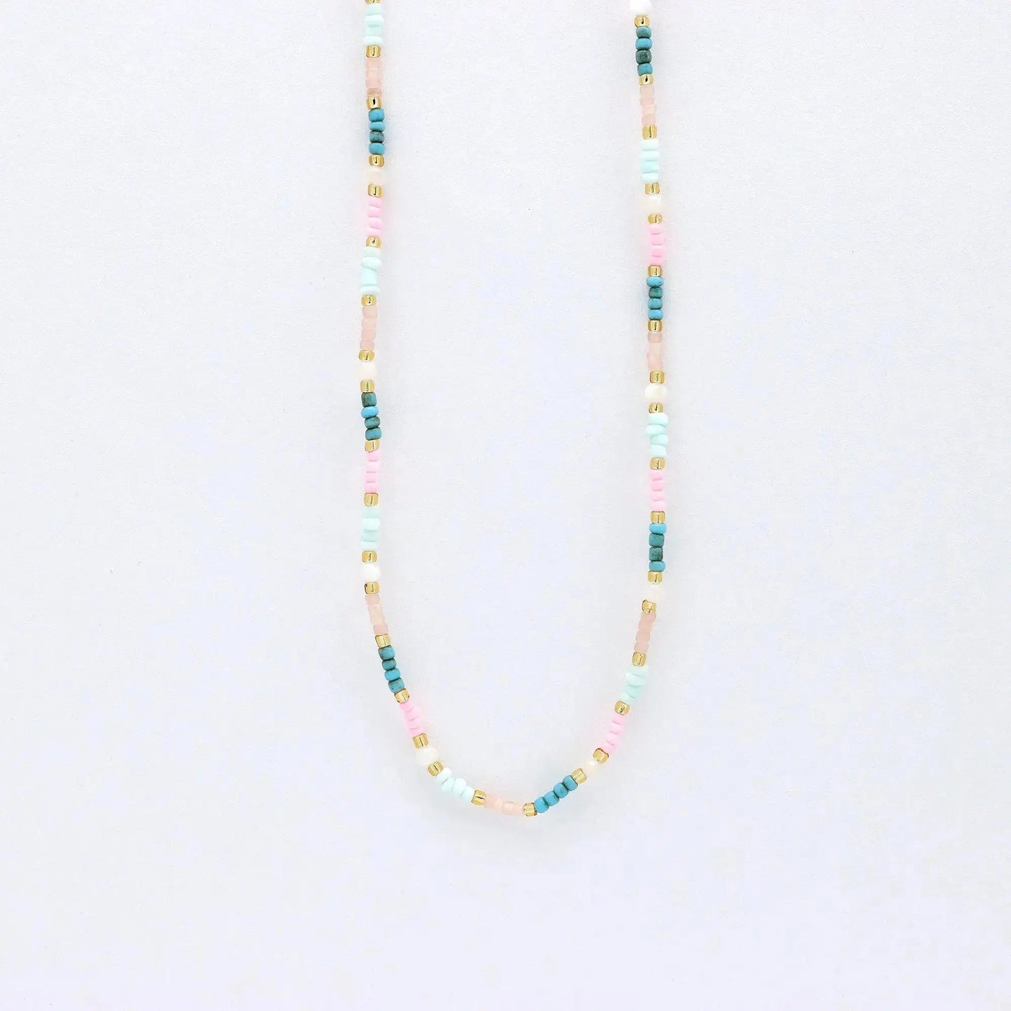 Kemboja Pastel Beaded Necklace
