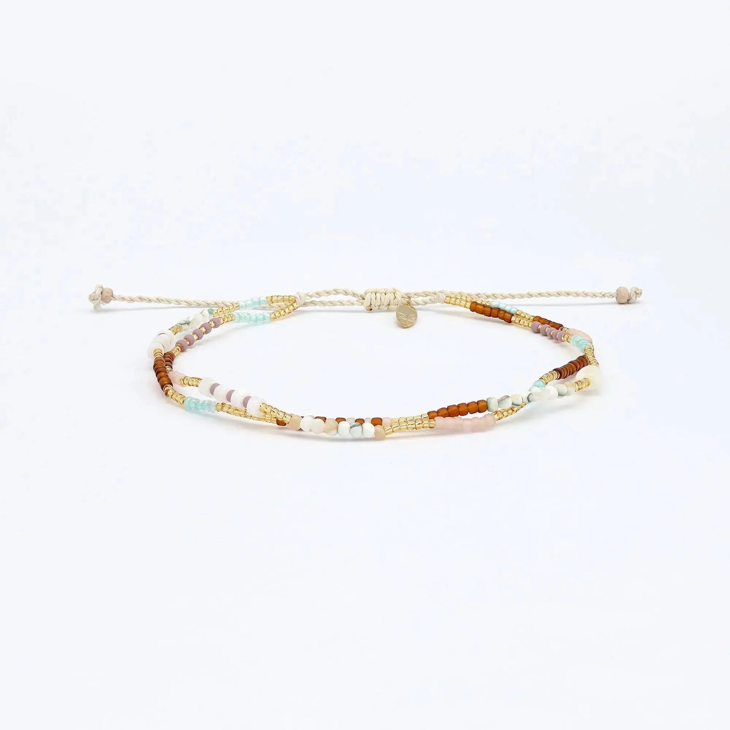 Alam Dainty Beaded Anklet