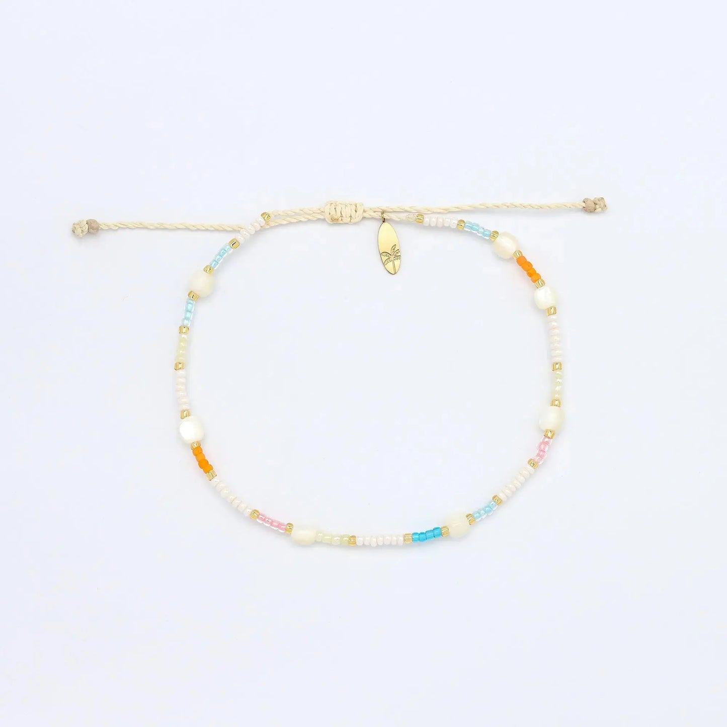 Horison Light Beaded Anklet