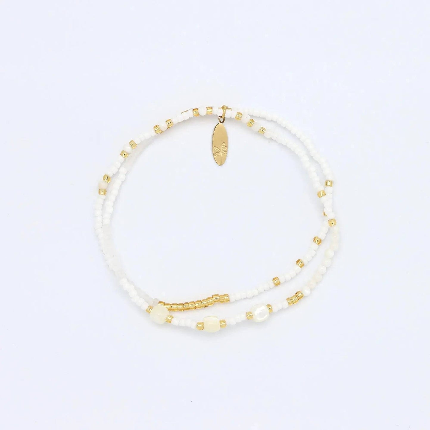 Pasir Mother of Pearl Beaded Bracelet