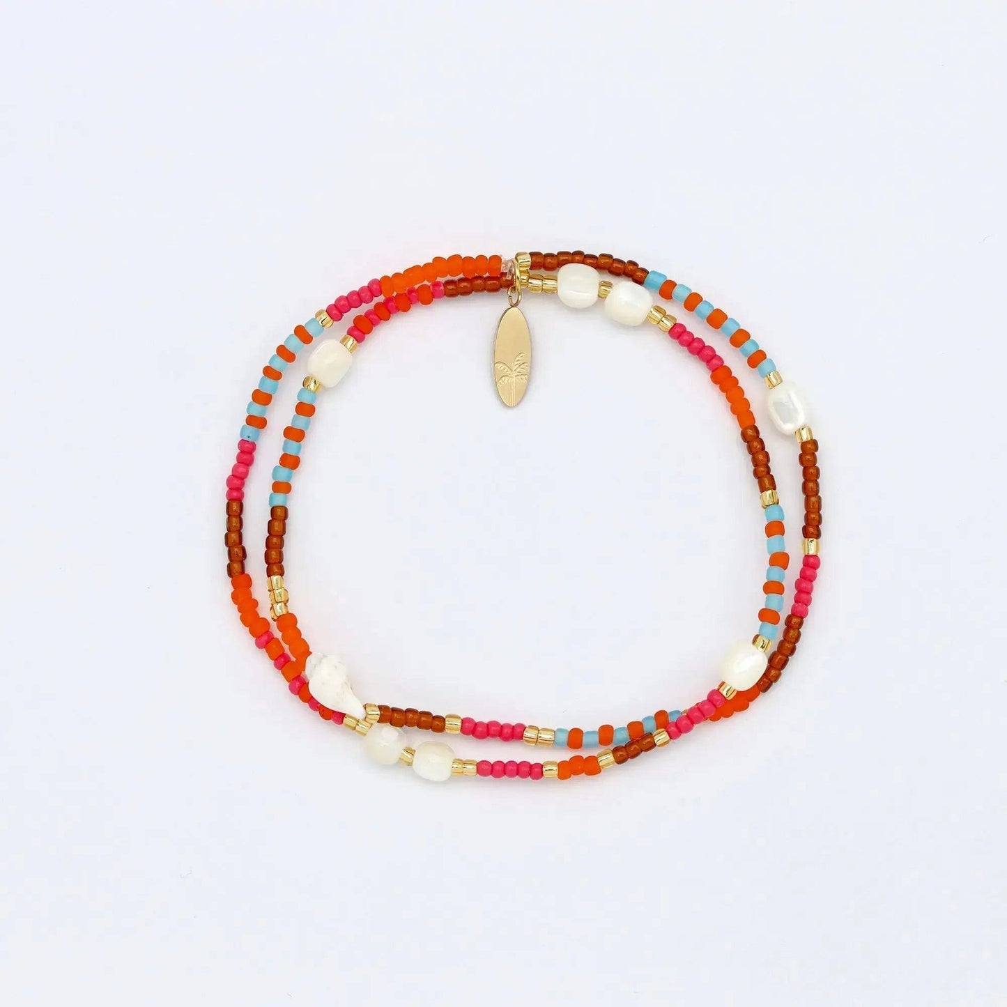 Tropis Beaded Shell Bracelet for Everyday Style