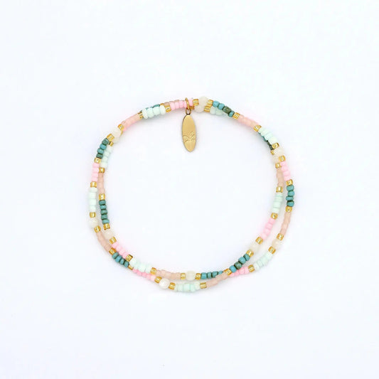 Kemboja Pastel Beaded Bracelet