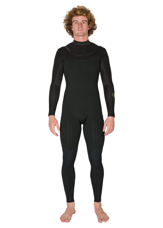 Vissla New Seas 4-3 U-Zip Wetsuit, BL2