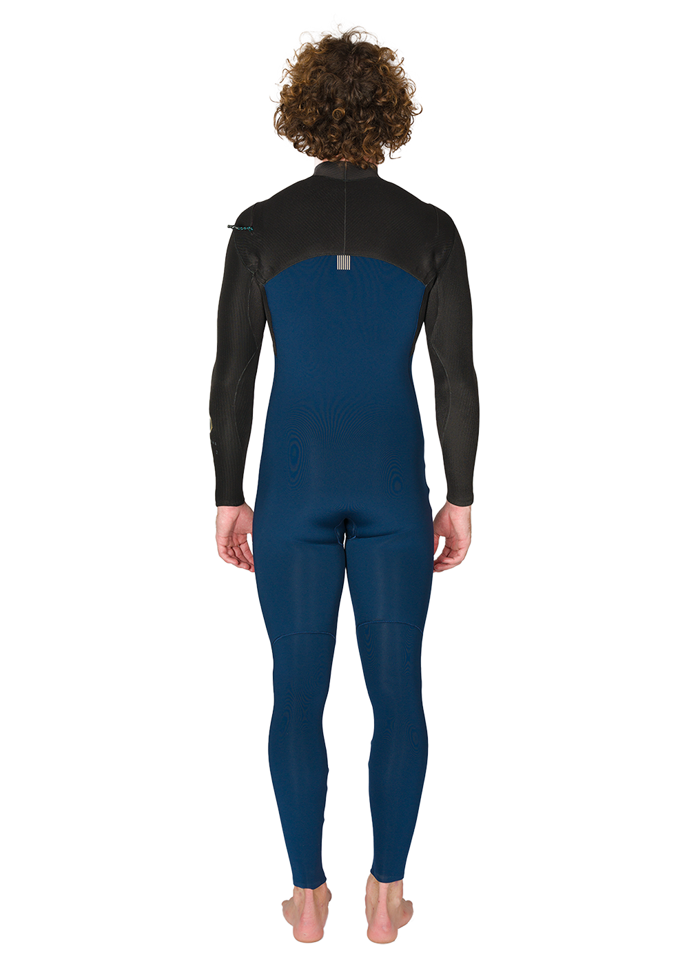 Vissla New Seas 4-3 V-Zip Wetsuit, BLK