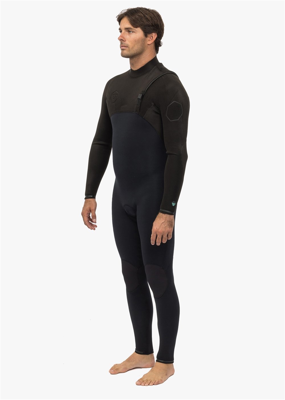 Vissla High Seas II 3-2 Full No Zip Wetsuit - stealth