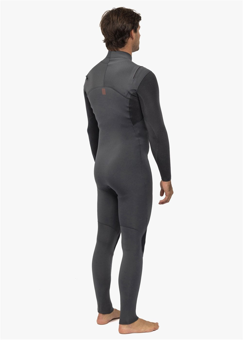 Vissla New Seas 4-3 V-Zip Wetsuit, BLK