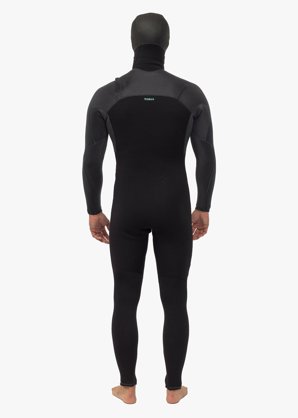 VIssla High Seas II 5/4 wetsuit back view