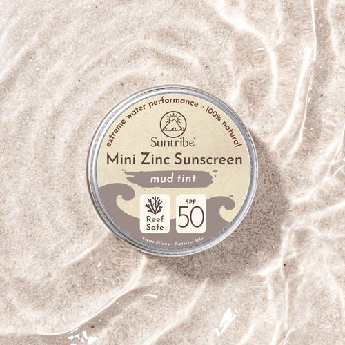 Suntribe Organic Mineral Face & Sport Mini Zinc Sunscreens SPF 50
