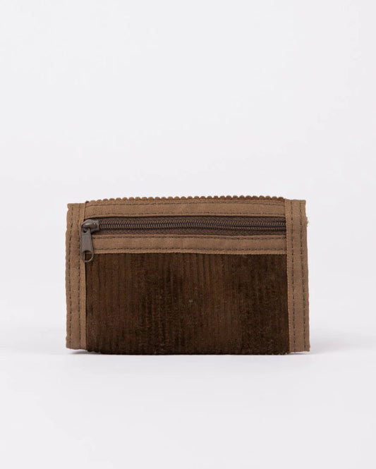 Rusty Frenzy Cord Tri Fold Cord Mens Wallet