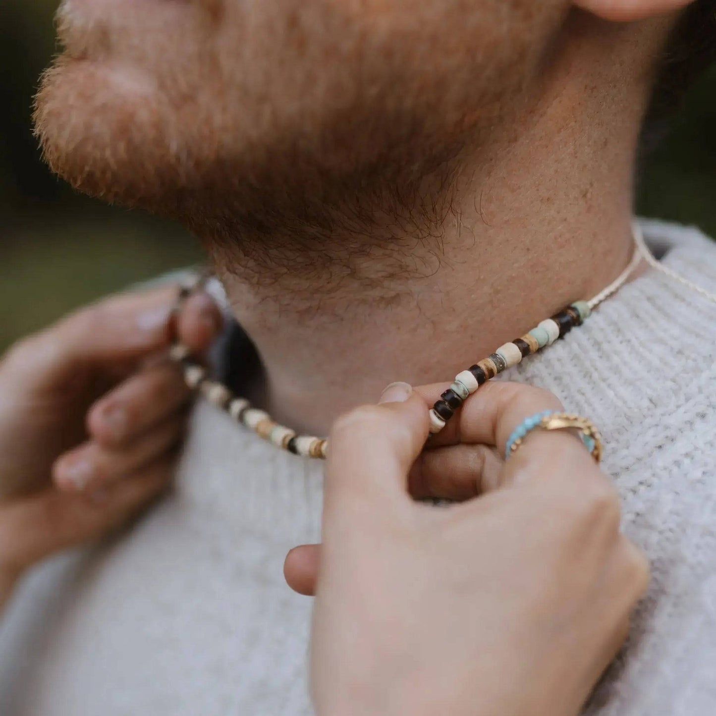 Laut Green Wood Necklace