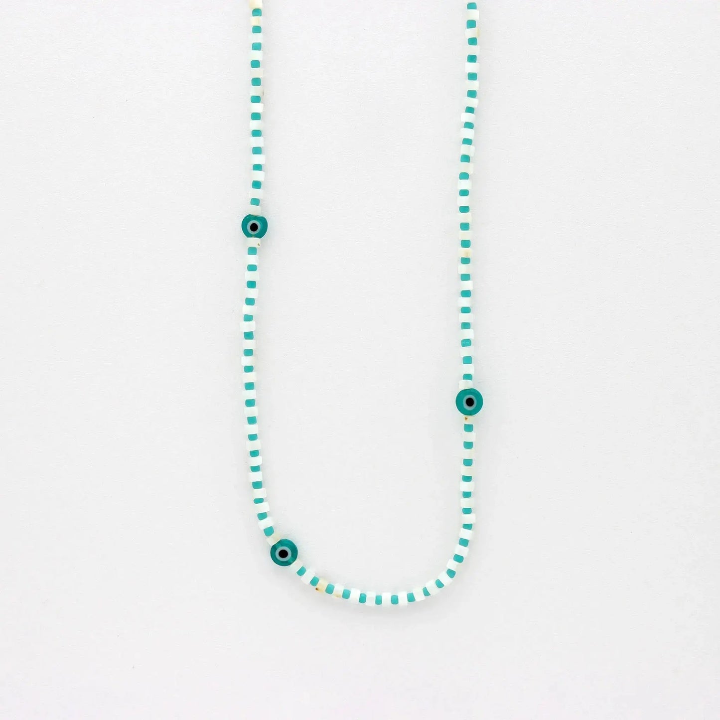 Hanauma Bay Evil Eye Necklace