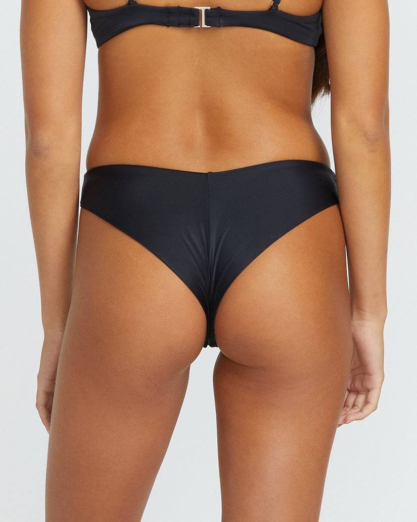 Volcom Simply Seamless Cheekini Bikini Bottom - Black