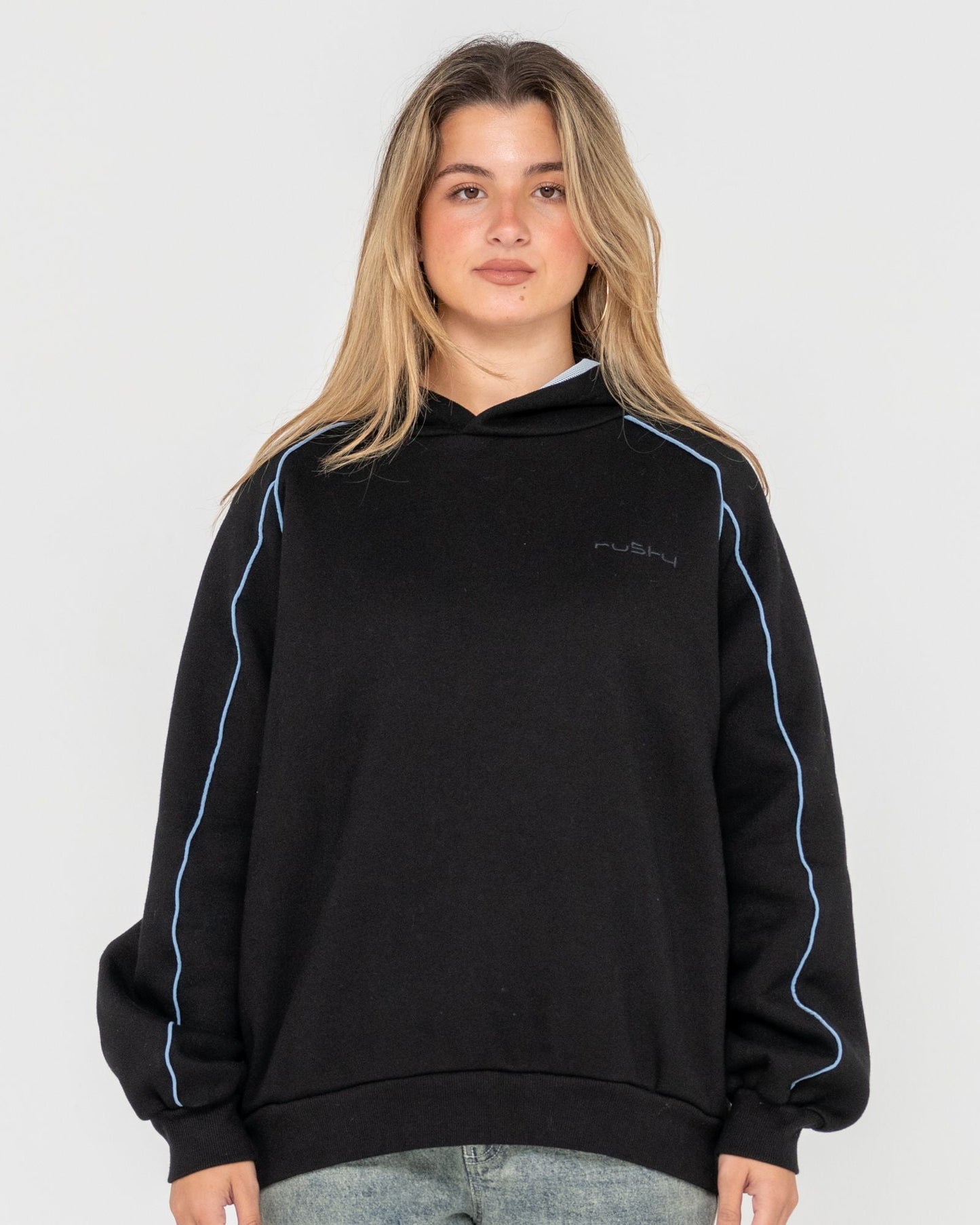 Rusty Clyde Oversized Fleece Hoodie