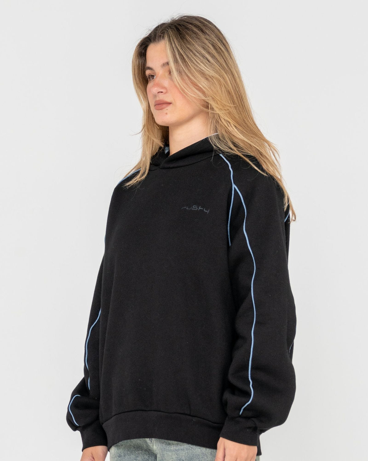 Rusty Clyde Oversized Fleece Hoodie
