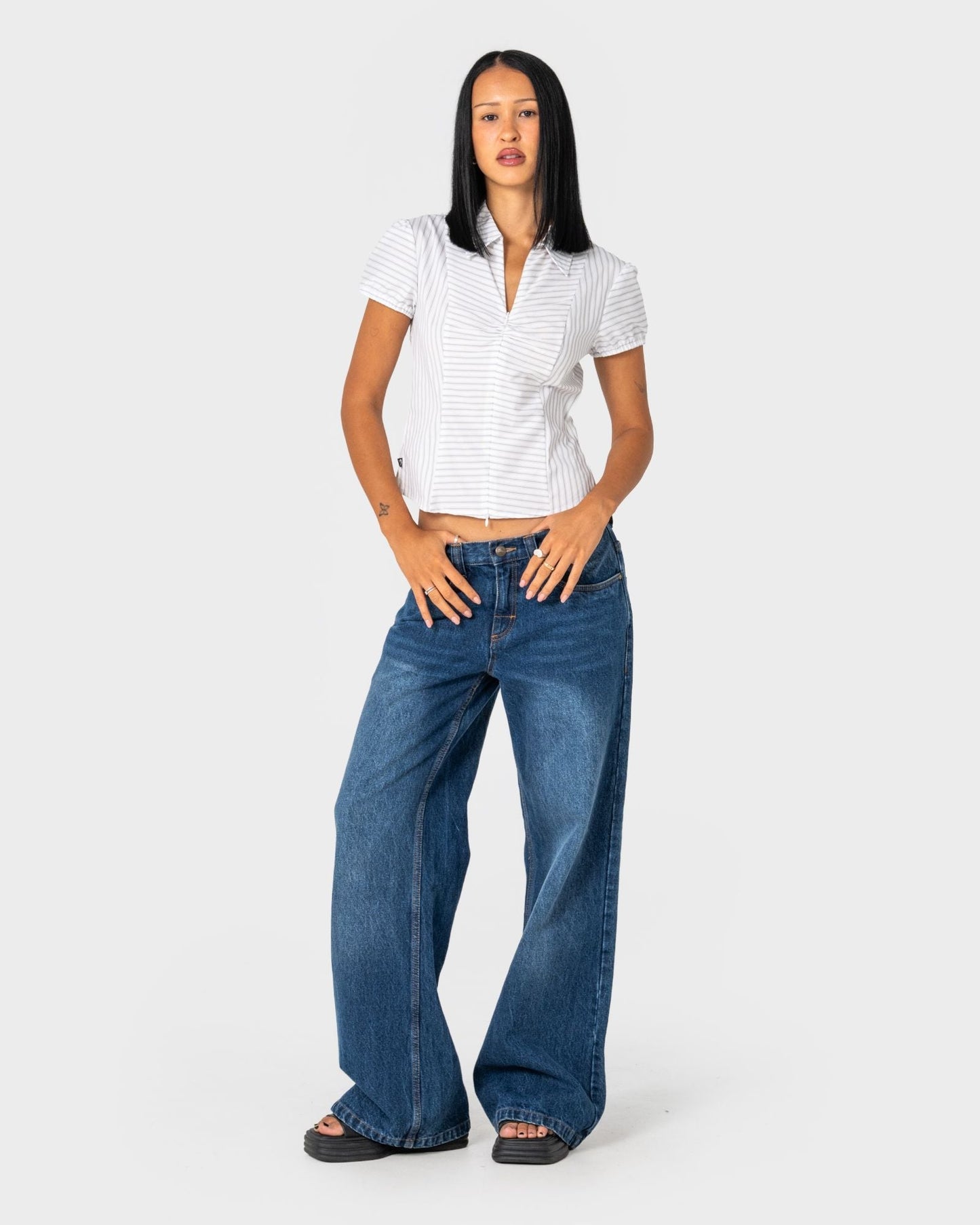 Wendy Wide Low Rise Jean