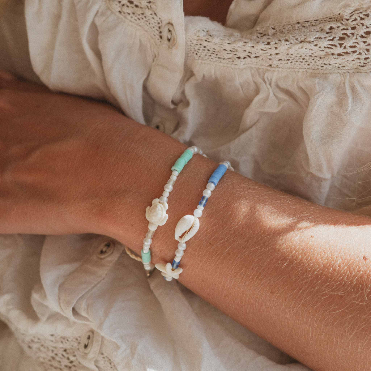 Sagara Hati Beaded Charm Bracelet