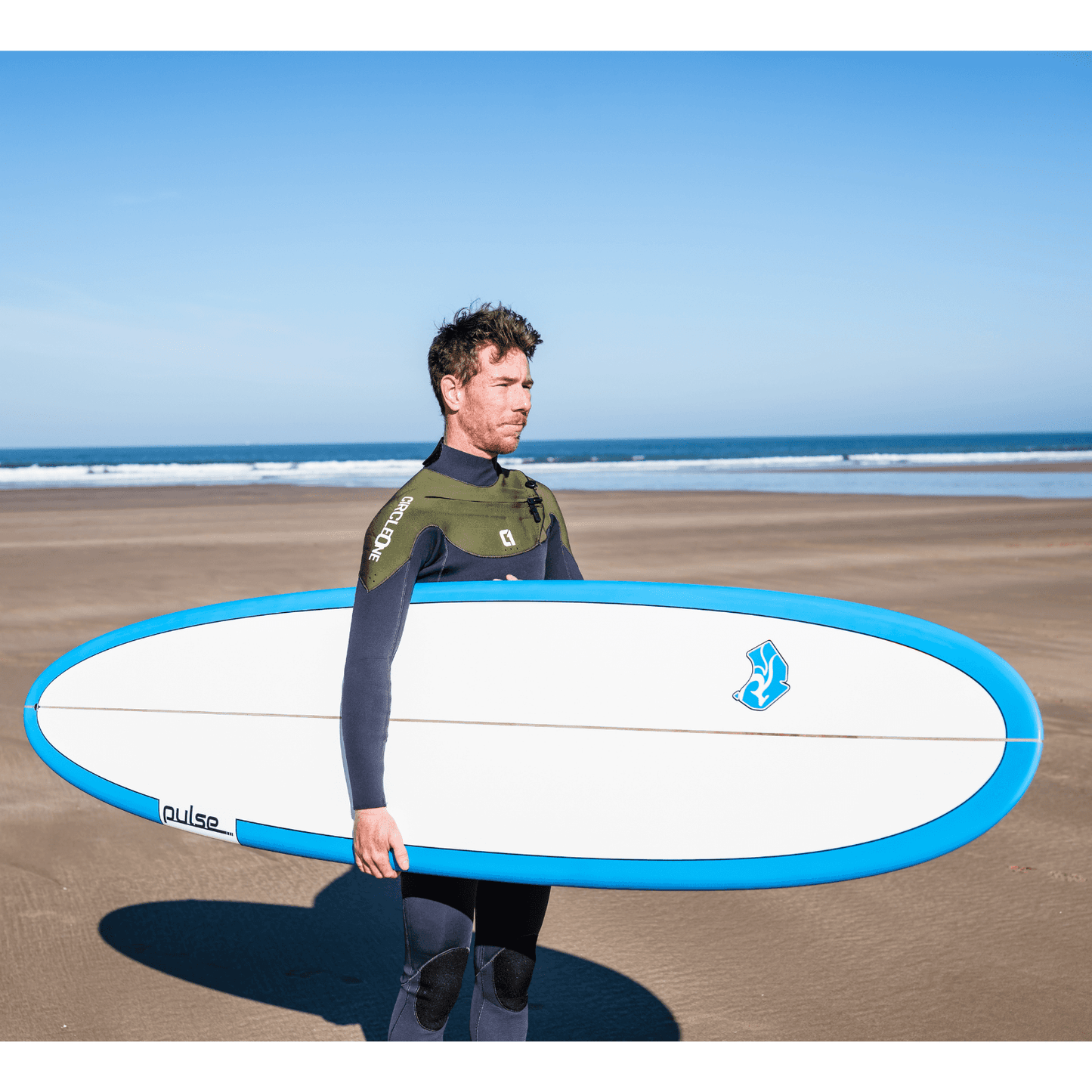 9ft Pulse Longboard Surfboard with FCSII Finboxes