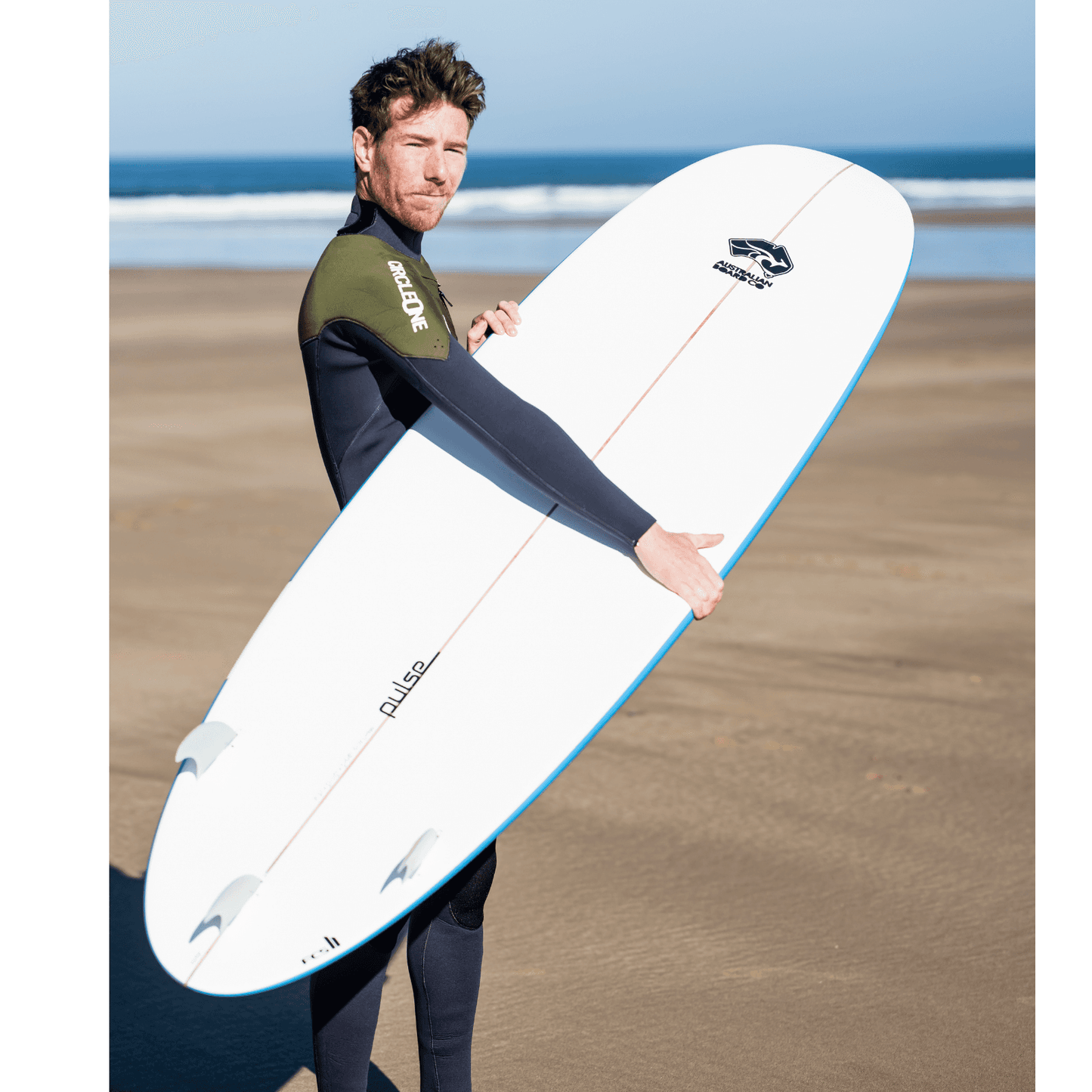 9ft Pulse Longboard Surfboard with FCSII Finboxes
