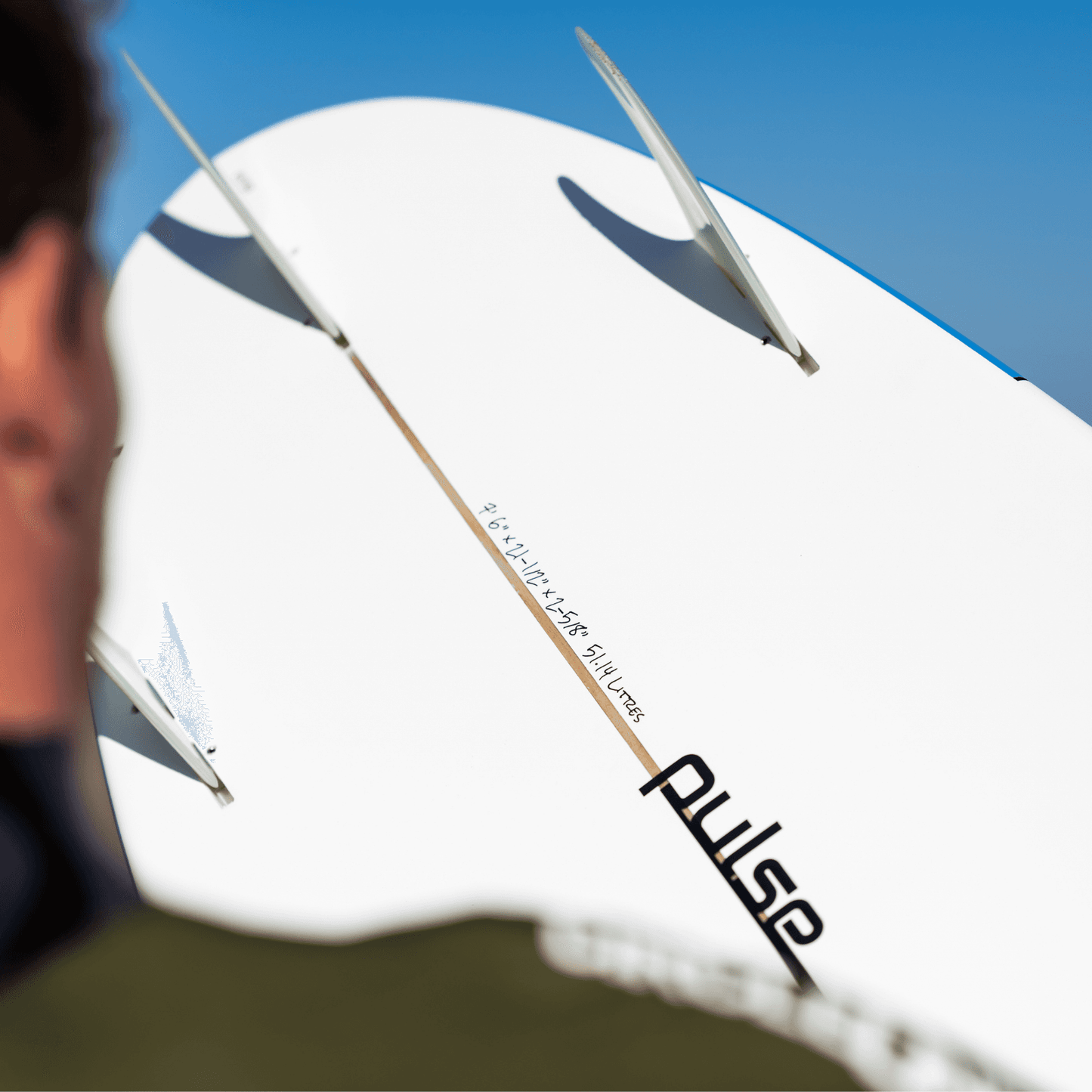 9ft Pulse Longboard Surfboard with FCSII Finboxes
