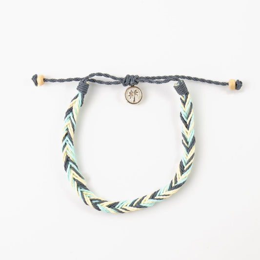 Pineapple Island Bracelet RCB-036 with braided design and charm.