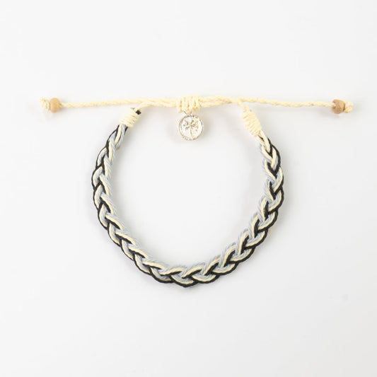 Stylish Pineapple Island anklet RCA-043 with braided design and charm.