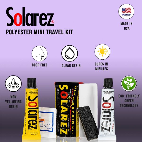 Solarez Polyester Mini Travel Kit