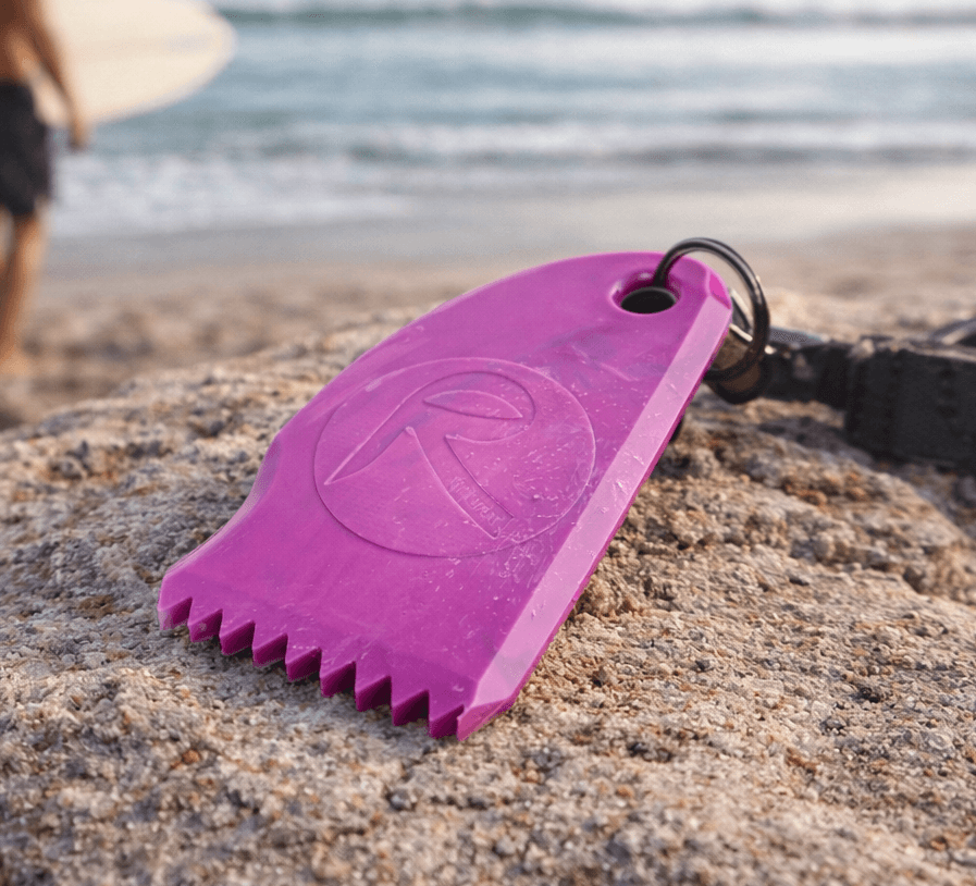 Rad Wax Recycled Plastic Wax Comb for Surfers
