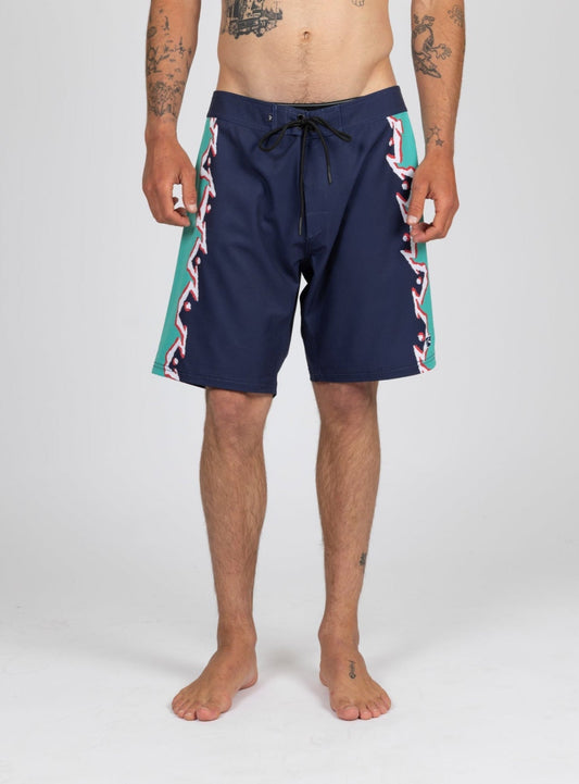 Rusty Cascade fixed waist boardshort - navy