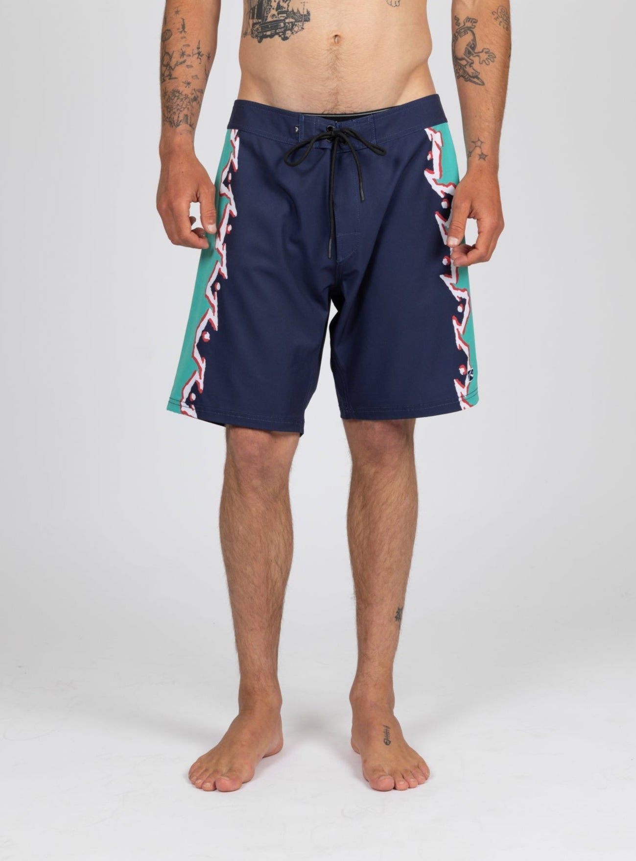 Rusty Cascade fixed waist boardshort - navy