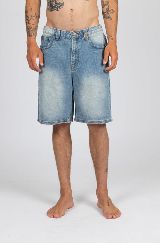 Rusty Lucifer loose short - hard hat blue