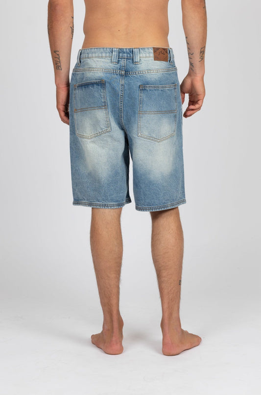 Rusty Lucifer loose short - hard hat blue