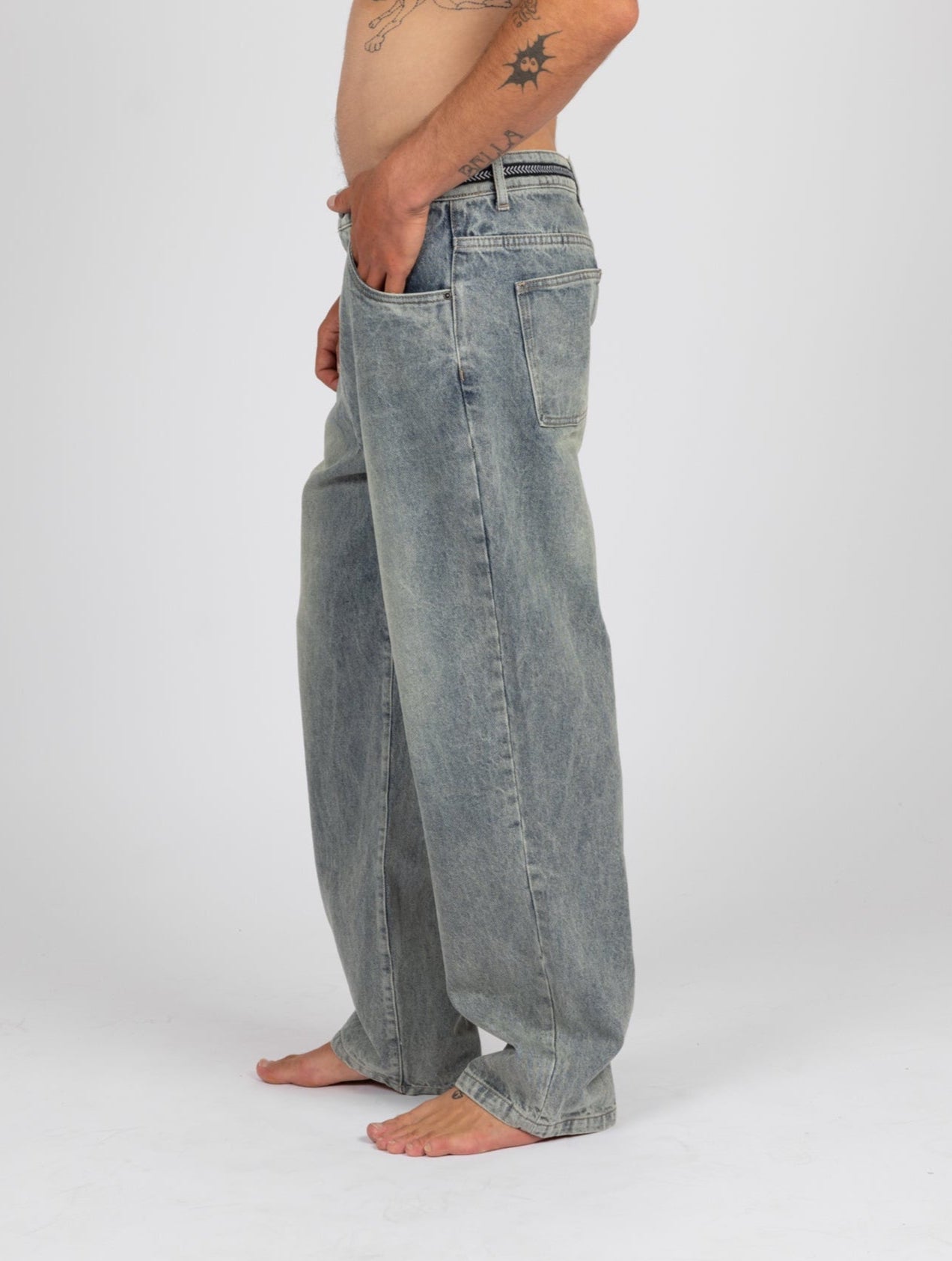 Rusty Tides denim pant - dirty