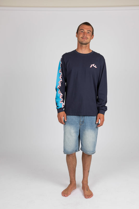 Rusty Cascade long sleeve tee