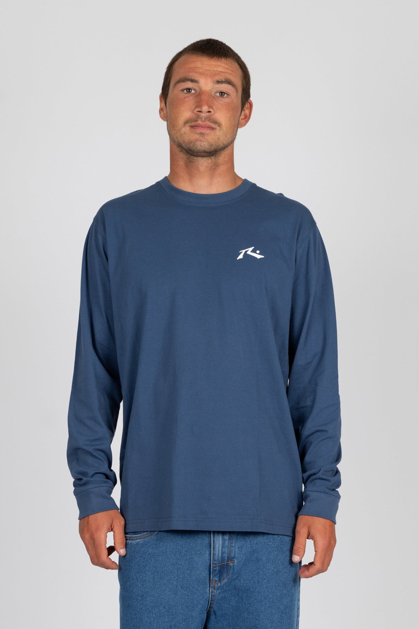 Rusty Mens Baseline Long Sleeve T-Shirt