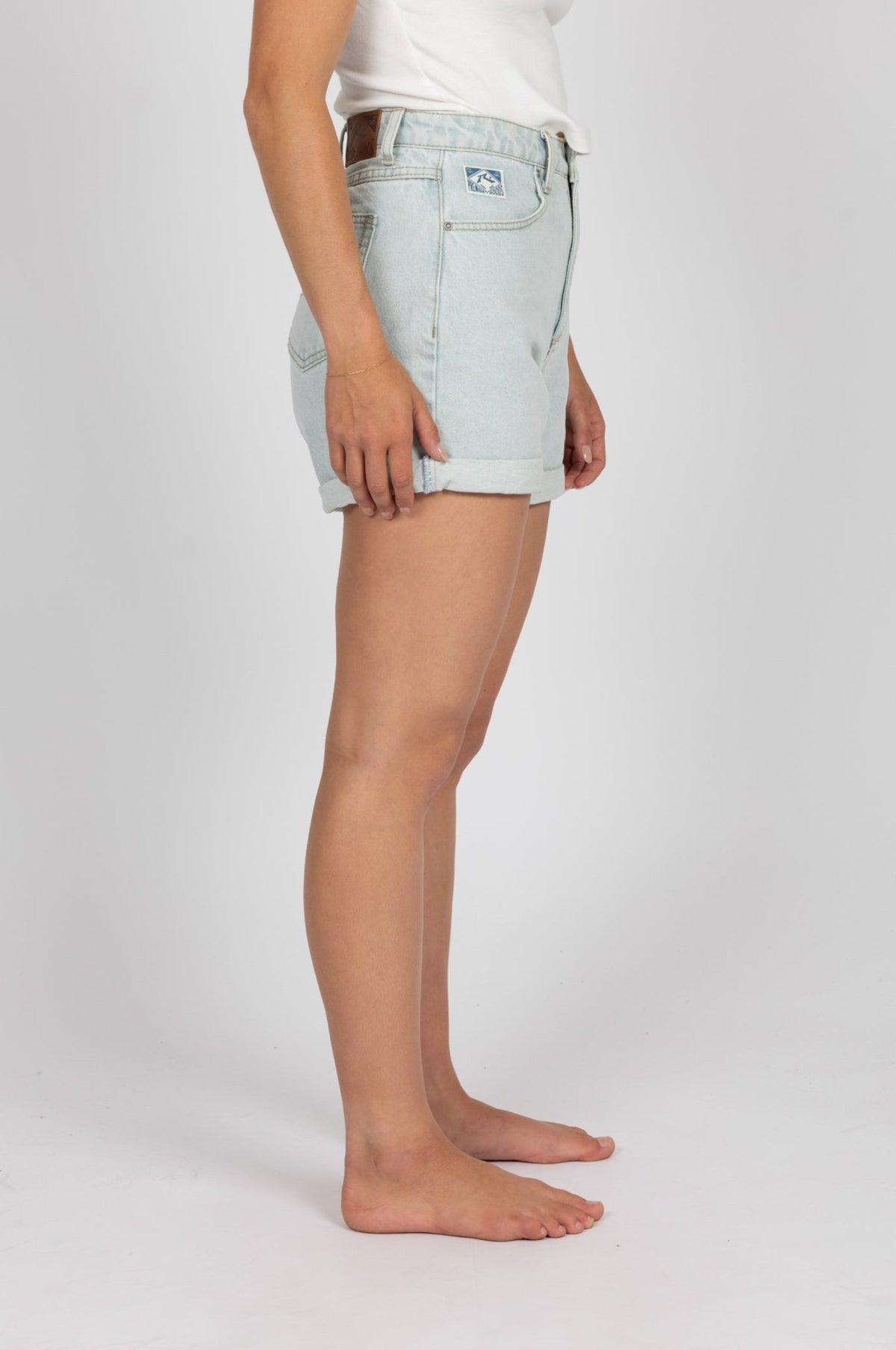 Rusty Hermosa high rise denim short