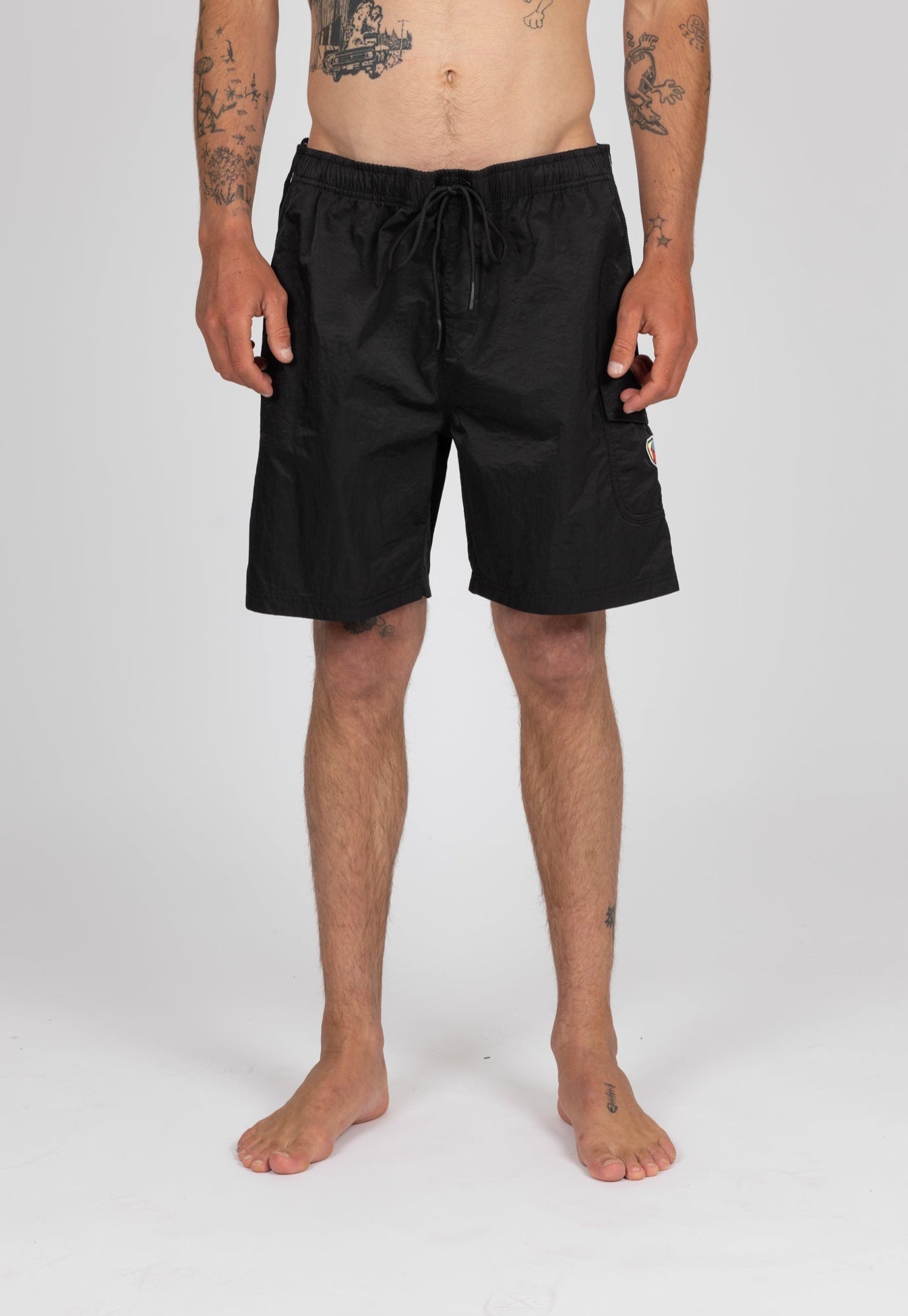 Rusty Tripped out elastic boardshort