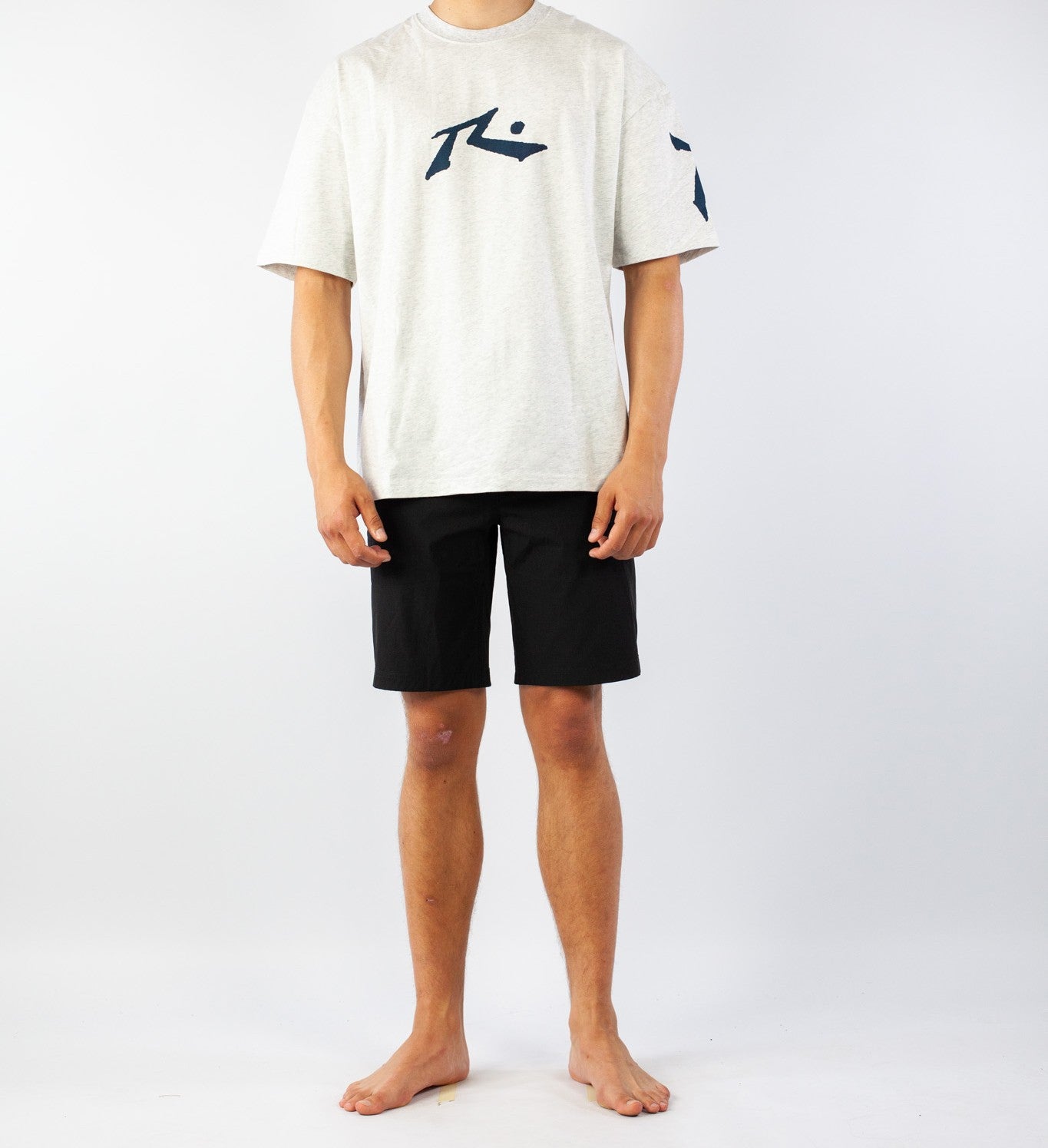 Rusty Competition revolution short sleeve tee - ecru mare