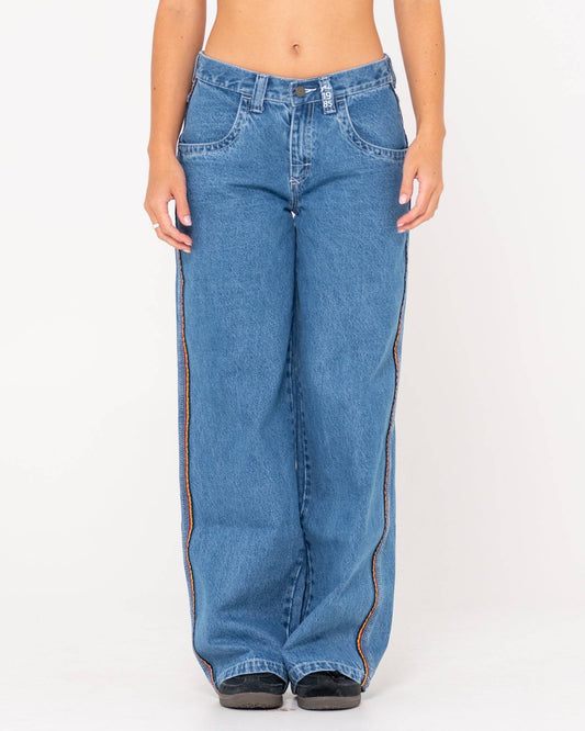 Rusty Flip Mommy Low Rise Jean
