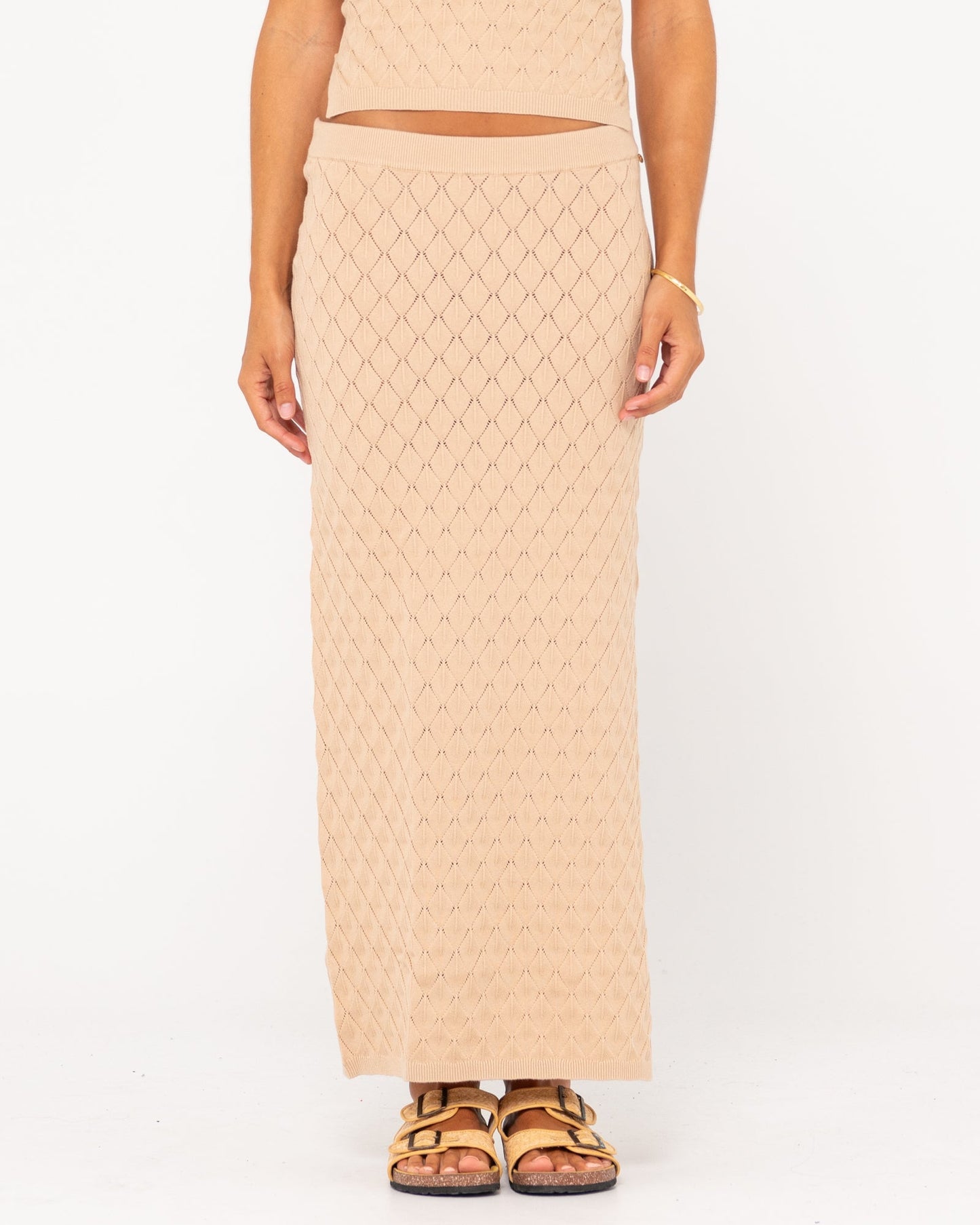 Rusty Leo Maxi Knit Skirt