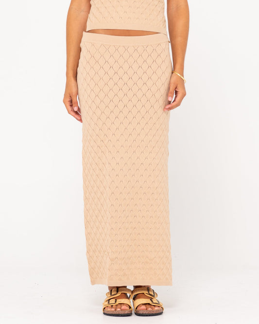 Rusty Leo Maxi Knit Skirt