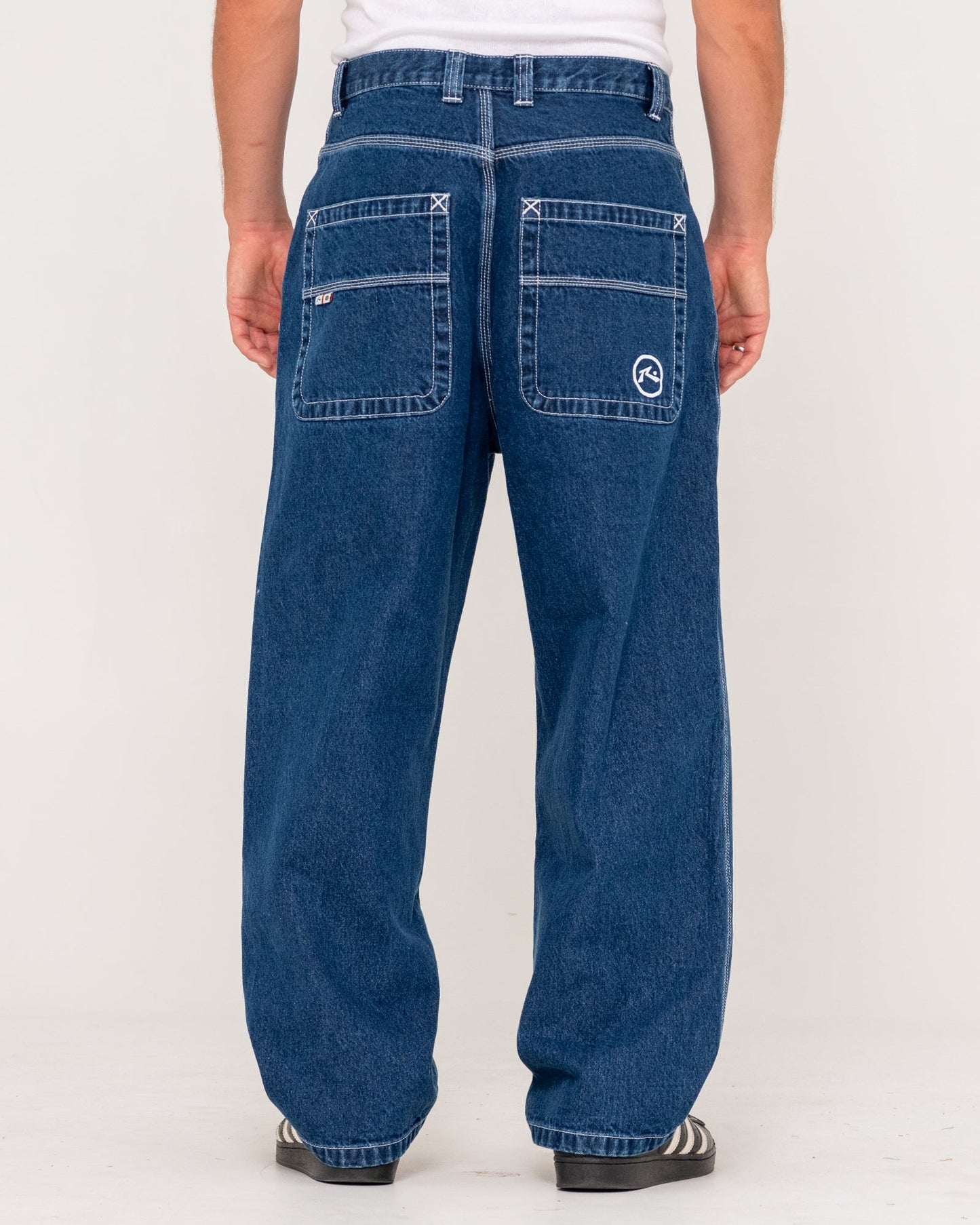 Rusty Flip Daddy Tapeless Baggy Jean