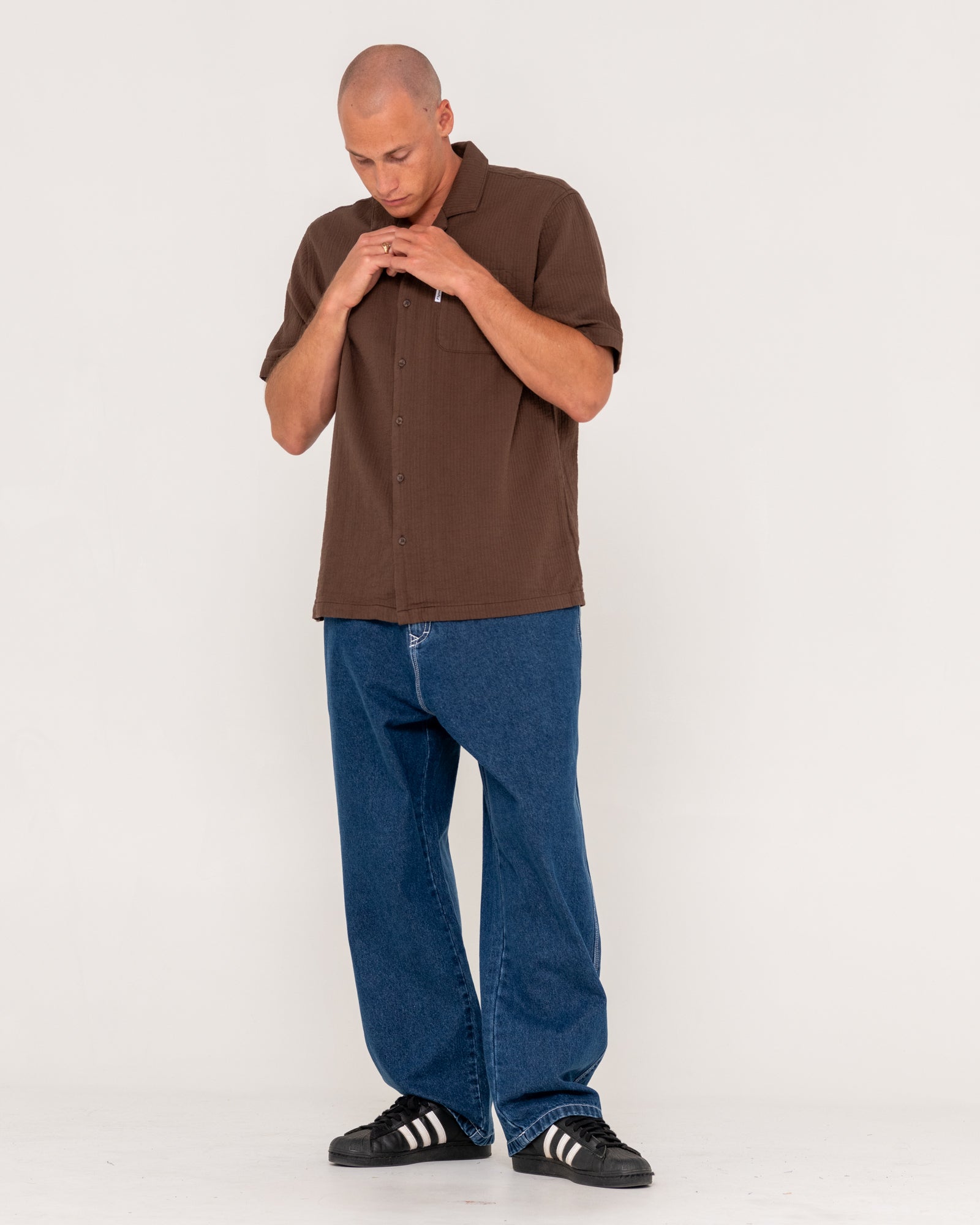 Rusty Flip Daddy Tapeless Baggy Jean