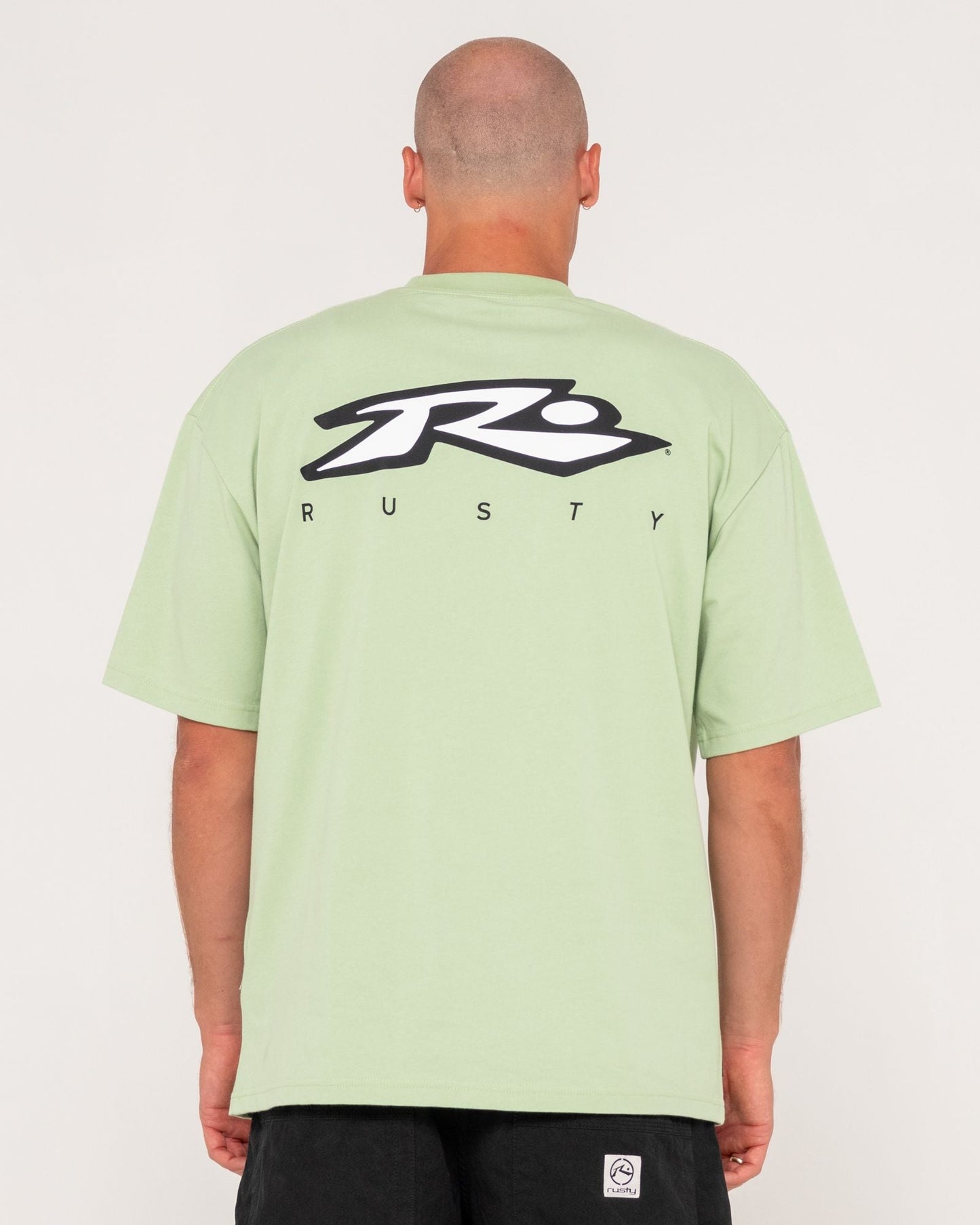 Rusty Registered Oversized Graphic Tee