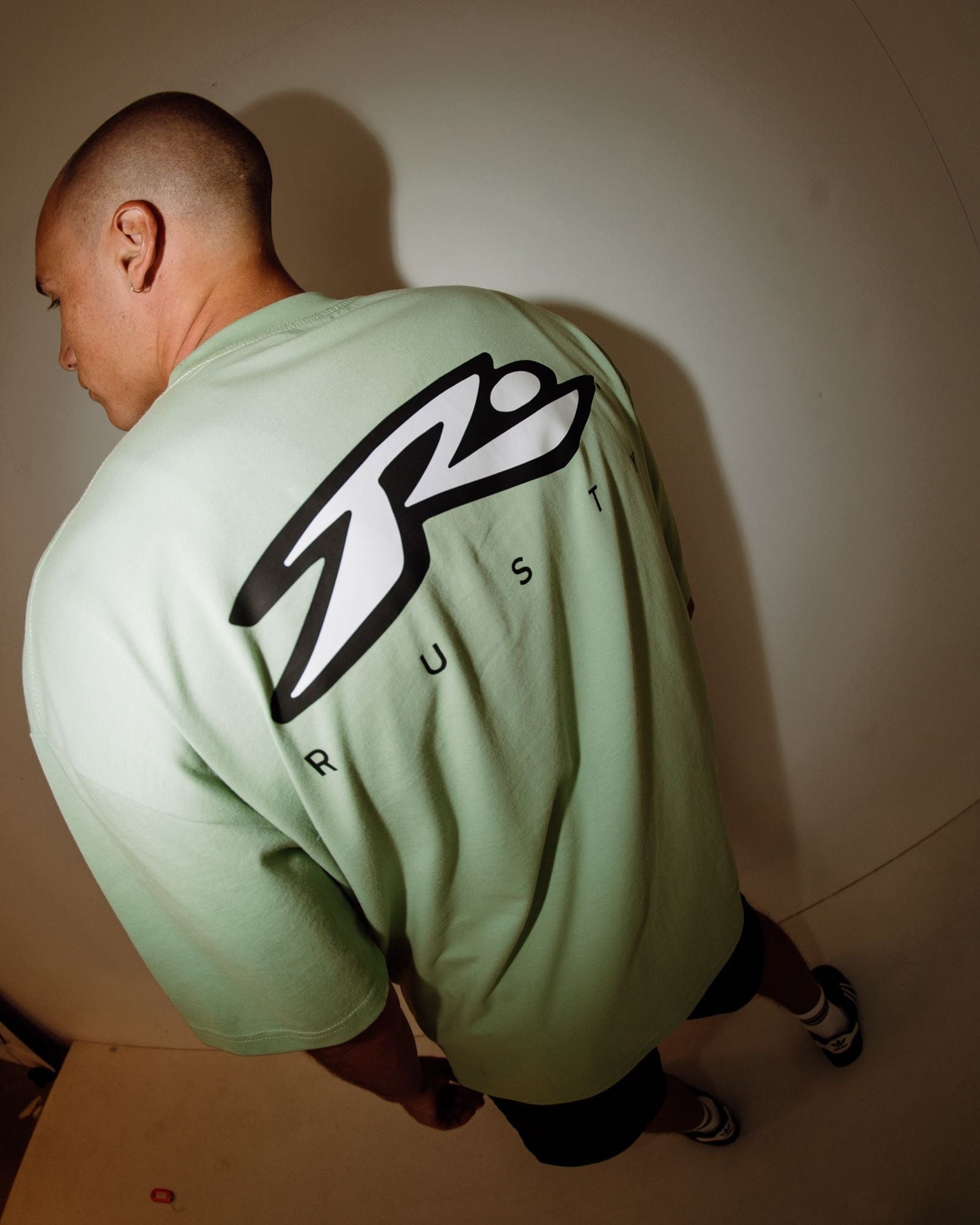 Rusty Registered Oversized Graphic Tee
